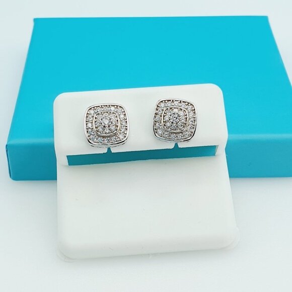 "925 Sterling Silver CZ Beautiful Earrings for Women, 1USPAR4194 - Picture 7 of 11